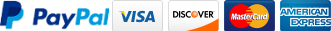 Paypal Visa Discover MasterCard American Express